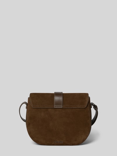 Staud Handtasche mit Schulterriemen Modell 'BELLA' Dunkelbraun 4