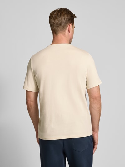 BOSS Regular Fit T-Shirt aus Baumwoll-Mix Offwhite 5