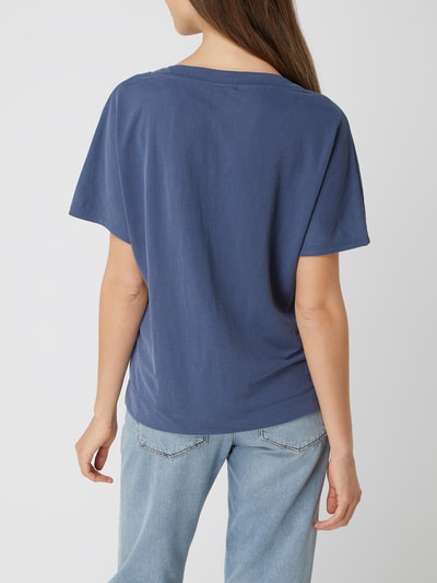 s.Oliver RED LABEL T-Shirt aus Viskosemischung  Blau 5