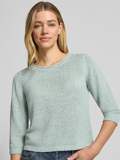 Betty Barclay Strickpullover mit Rundhalsausschnitt und 3/4-Arm Mint 3