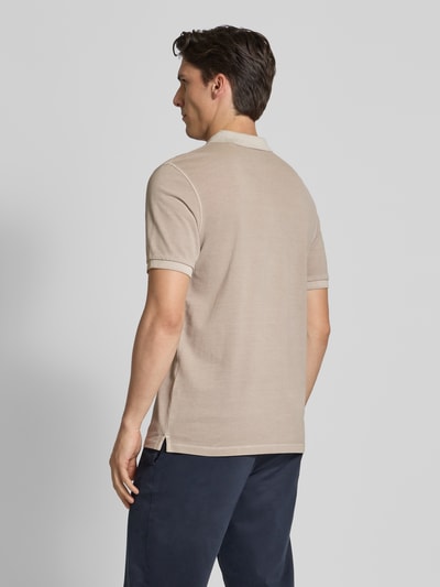 Marc O'Polo Regular Fit Poloshirt aus reiner Baumwolle Hellgrau 5