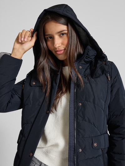 Gil Bret Steppjacke mit Reißverschlusstaschen Dunkelblau 3