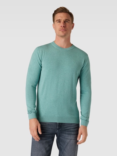 Tom Tailor Gebreide pullover met ronde hals Mintgroen - 4