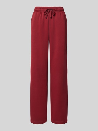 Only Wide Fit Sweatpants mit Baumwollanteil Modell 'BEST' Bordeaux 1