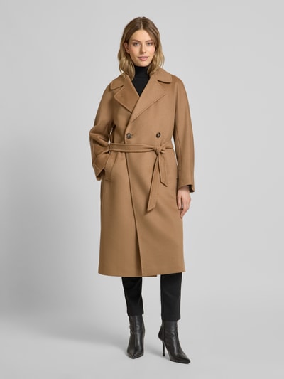 Weekend Max Mara Kaschmirmantel mit Bindegürtel Modell 'CASCIA' Camel 4