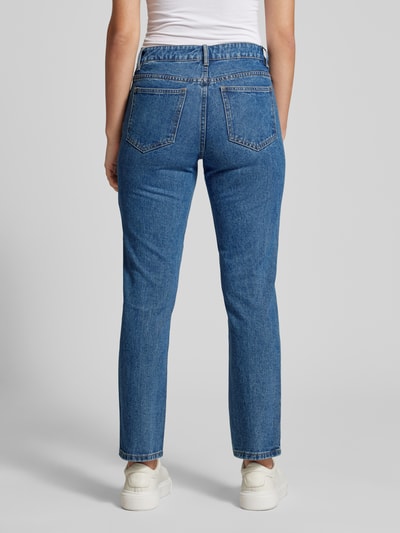 Vila Regular fit jeans met siersteentjes, model 'ALICE' Jeansblauw - 5