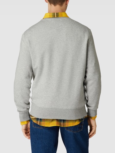 Polo Ralph Lauren Sweatshirt mit Label-Print Hellgrau Melange 5