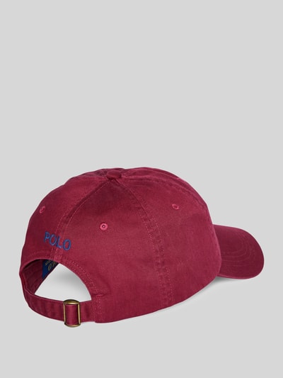 Polo Ralph Lauren Czapka z daszkiem z czystej bawełny Jasnośliwkowy 2