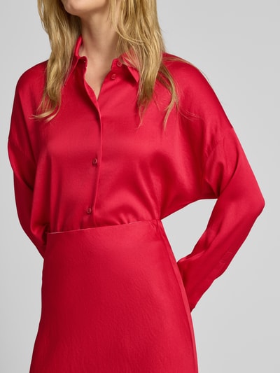 Drykorn Midirock mit elastischem Bund Modell 'URA' Pink 3