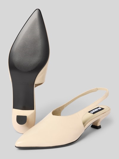 ALOHAS Czółenka ze skóry naturalnej model ‘Eros’ Écru 4