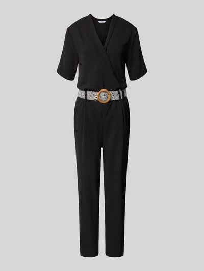 ZABAIONE Jumpsuit met V-hals Zwart - 2