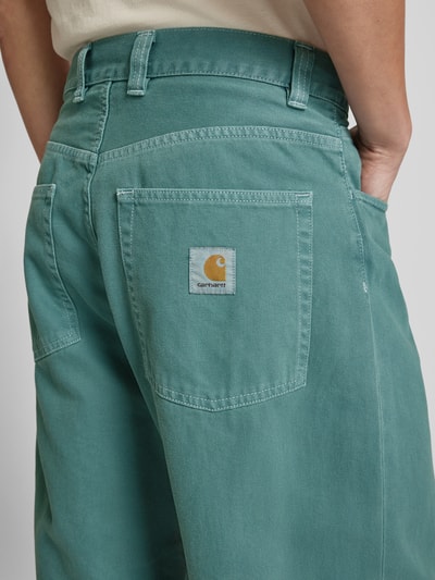 Carhartt Work In Progress Regular Fit Jeans im 5-Pocket-Design Modell 'BRANDON' Dunkelgruen 3