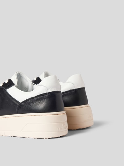 Copenhagen Plateau-Sneaker mit Kontrastbesatz Black 3