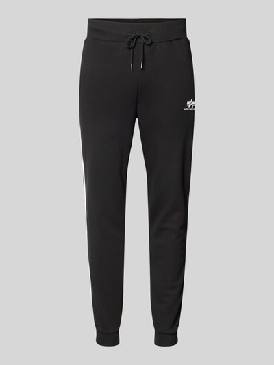 Alpha Industries Sweatpants met logo Zwart - 2