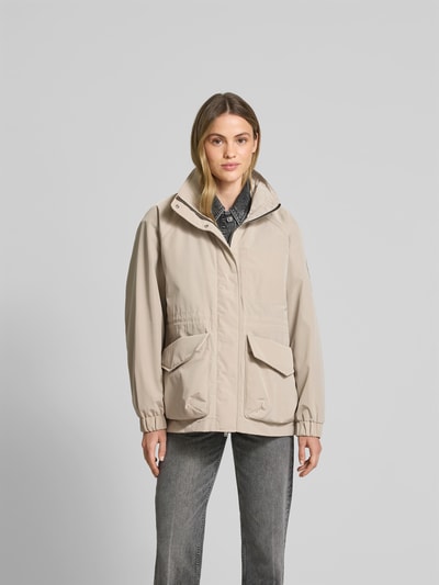 Moose Knuckles Jacke mit Stehkragen Beige 4