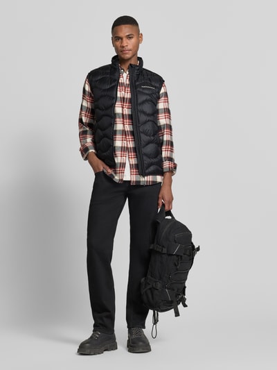 Peak Performance Regular Fit Weste aus reinem Alcantara Modell 'Helium' Black 1