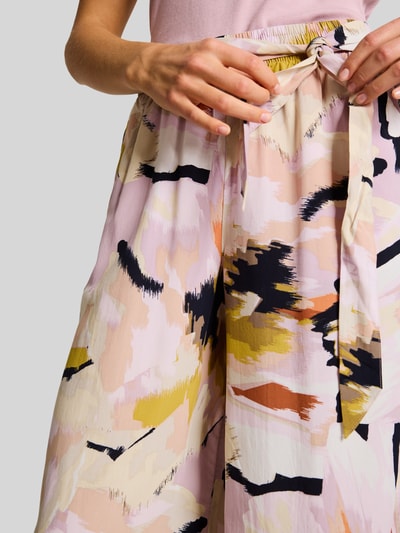 Tom Tailor Loose Fit Hose aus Viskose-Mix Rosa 3