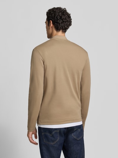 DRYKORN Shirt met lange mouwen met opstaande kraag model 'MORITZO' Beige - 5