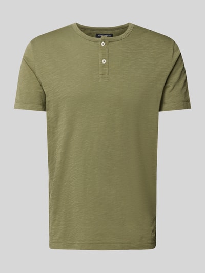 Marc O'Polo T-shirt met ronde hals Olijfgroen - 2