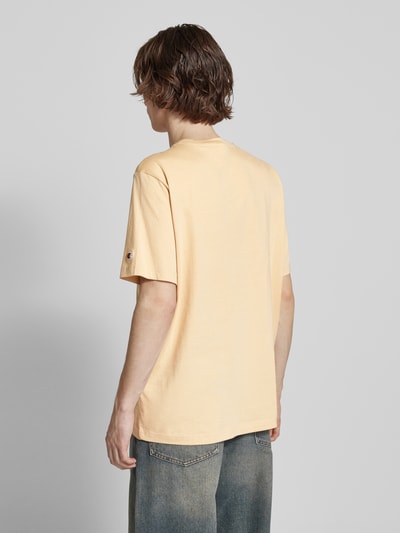 CHAMPION T-shirt met labelprint Beige - 5