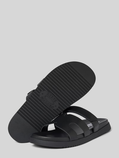 Steve Madden Slides mit Klettverschluss Modell 'MISSILE' Black 3