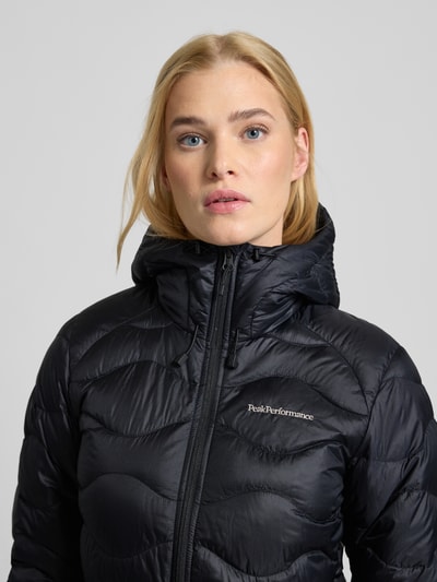 PEAK PERFORMANCE Gewatteerd jack met capuchon Zwart - 3