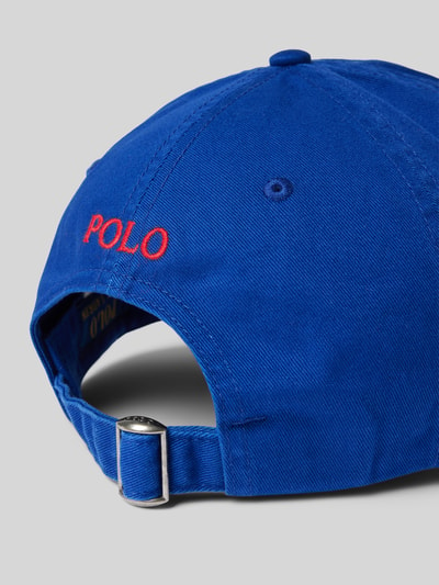 Polo Ralph Lauren Basecap mit Logo-Stitching Royal 3