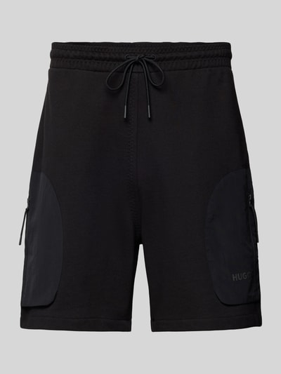 HUGO Shorts mit Eingrifftaschen Modell 'Dolrockys' Black 2