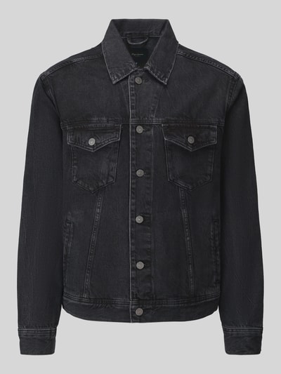 Pepe Jeans Jeansjacke mit Brusttaschen 'ALBION' Black 2