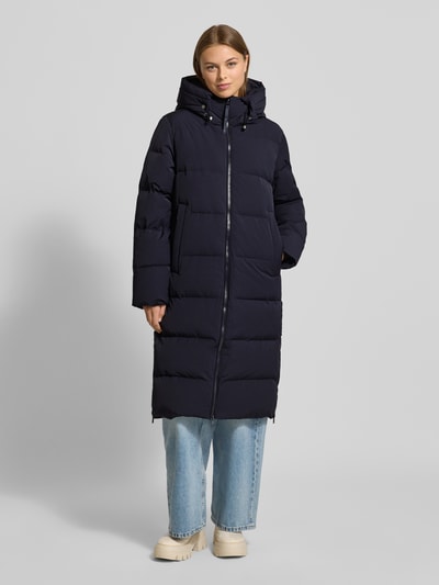 IQ Studio Daunenmantel mit 5000 Wassersäule und Zweiwege-Reißverschluss Dunkelblau 4