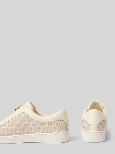 MICHAEL Michael Kors Sneaker mit Reißverschluss Modell 'KEATON' Ecru 2