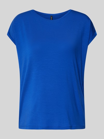 Vero Moda T-shirt in effen design, model 'AVA' Blauw - 2