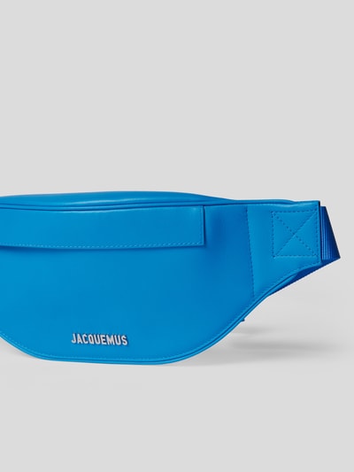 Jacquemus Bauchtasche aus Leder Royalblau 3