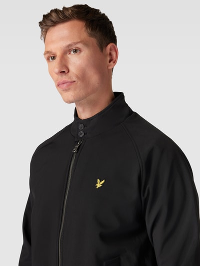 Lyle & Scott Kurtka ze stójką model ‘Harrington’ Czarny 3