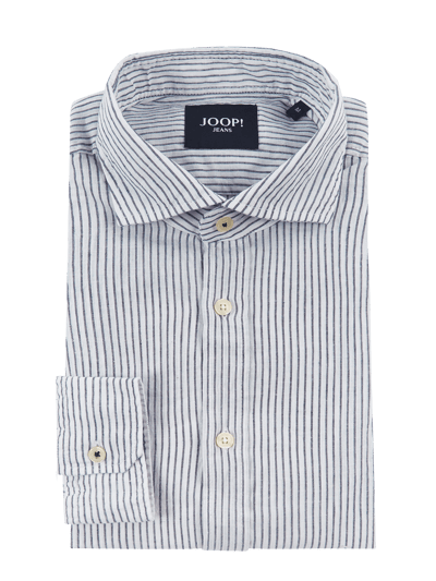 JOOP! Collection Slim fit linnen overhemd, model 'Hanjo' Wit - 2