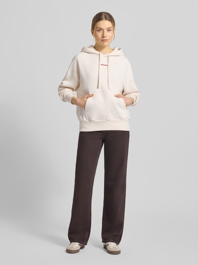ARMEDANGELS Oversized HOODIE van 100% Katoen Model 'FRANCISARAA DIFFERENCE' Offwhite - 1