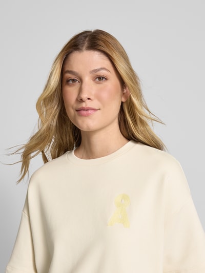 Armedangels Oversized Sweatshirt aus reiner Baumwolle Offwhite 3