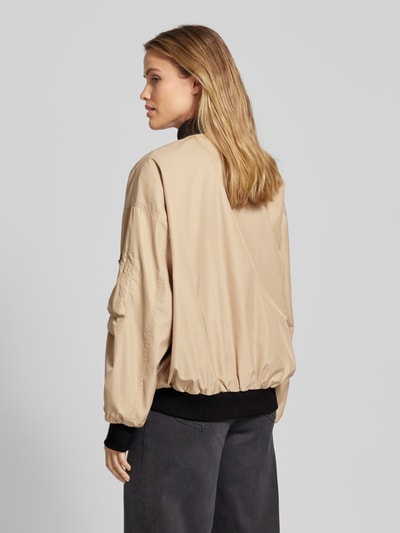 Original Bombers Bomberjack met labelpatch Beige - 5