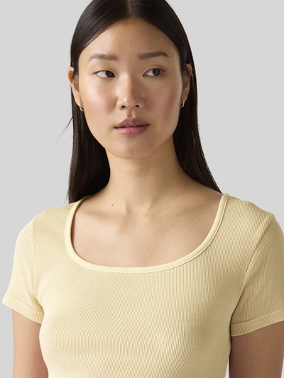 Levi's® Slim Fit T-Shirt Pastellgelb 3