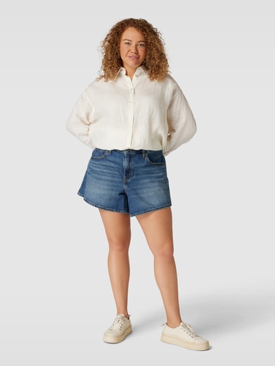 Levi's Plus Szorty jeansowe PLUS SIZE z czystej bawełny Jeansowy niebieski 1