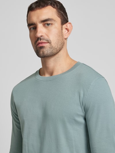 MCNEAL Longsleeve mit Rundhalsausschnitt Rauchblau 3