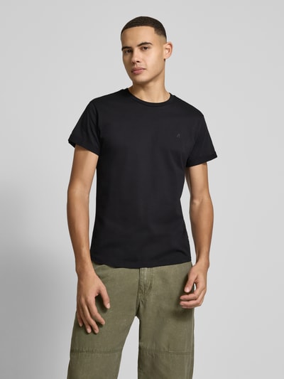 Replay T-Shirt mit Label-Stitching Black 4