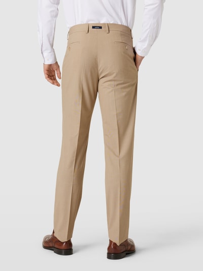 HECHTER PARIS Pantalon met persplooien Beige - 5