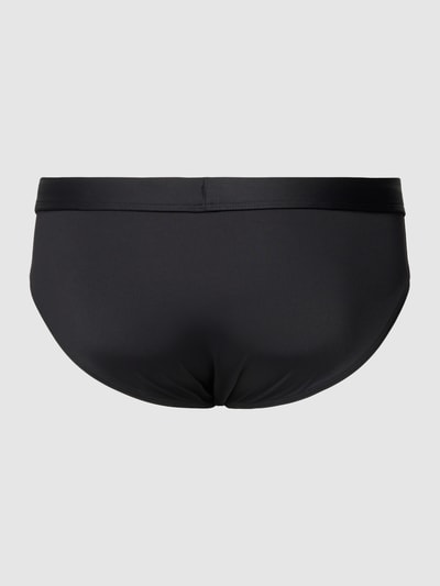 Calvin Klein Underwear Spodenki kąpielowe w jednolitym kolorze model ‘BRIEF Lycra’ Czarny 3