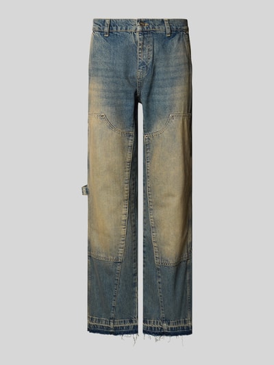 EIGHTYFIVE Flared Jeans mit französischen Eingrifftaschen Jeansblau 2