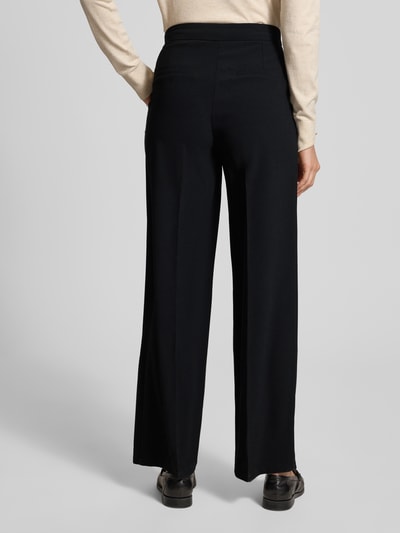 Selected Stoffhose mit weitem Bein Modell 'TINNI' Black 5