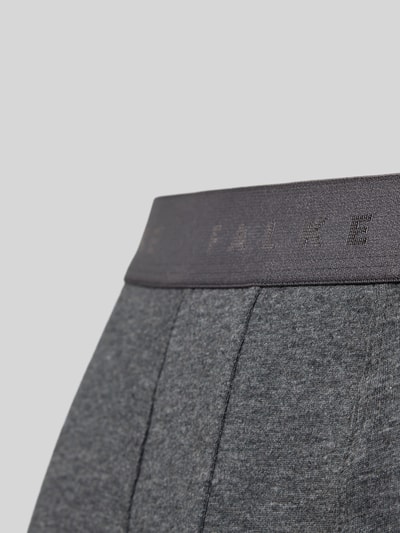 Falke Boxershort met elastische logoband in een set van 2 stuks Antraciet - 2