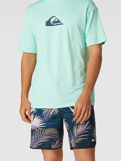 Quiksilver Badehose mit Allover-Muster Schwarz 1