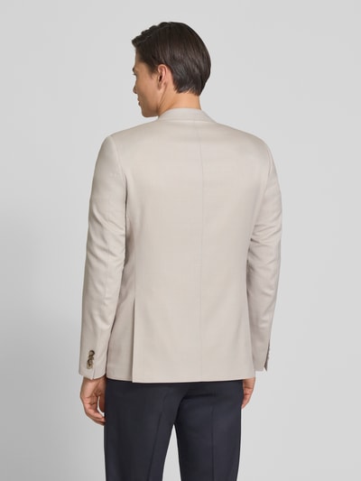 ROY ROBSON Slim Fit 2-Knopf-Sakko mit Pattentaschen Offwhite 5
