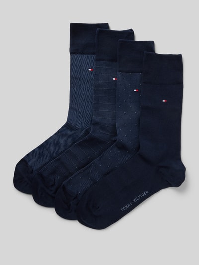 Tommy Hilfiger Socken aus Baumwoll-Mix im 6er-Pack Marine 1